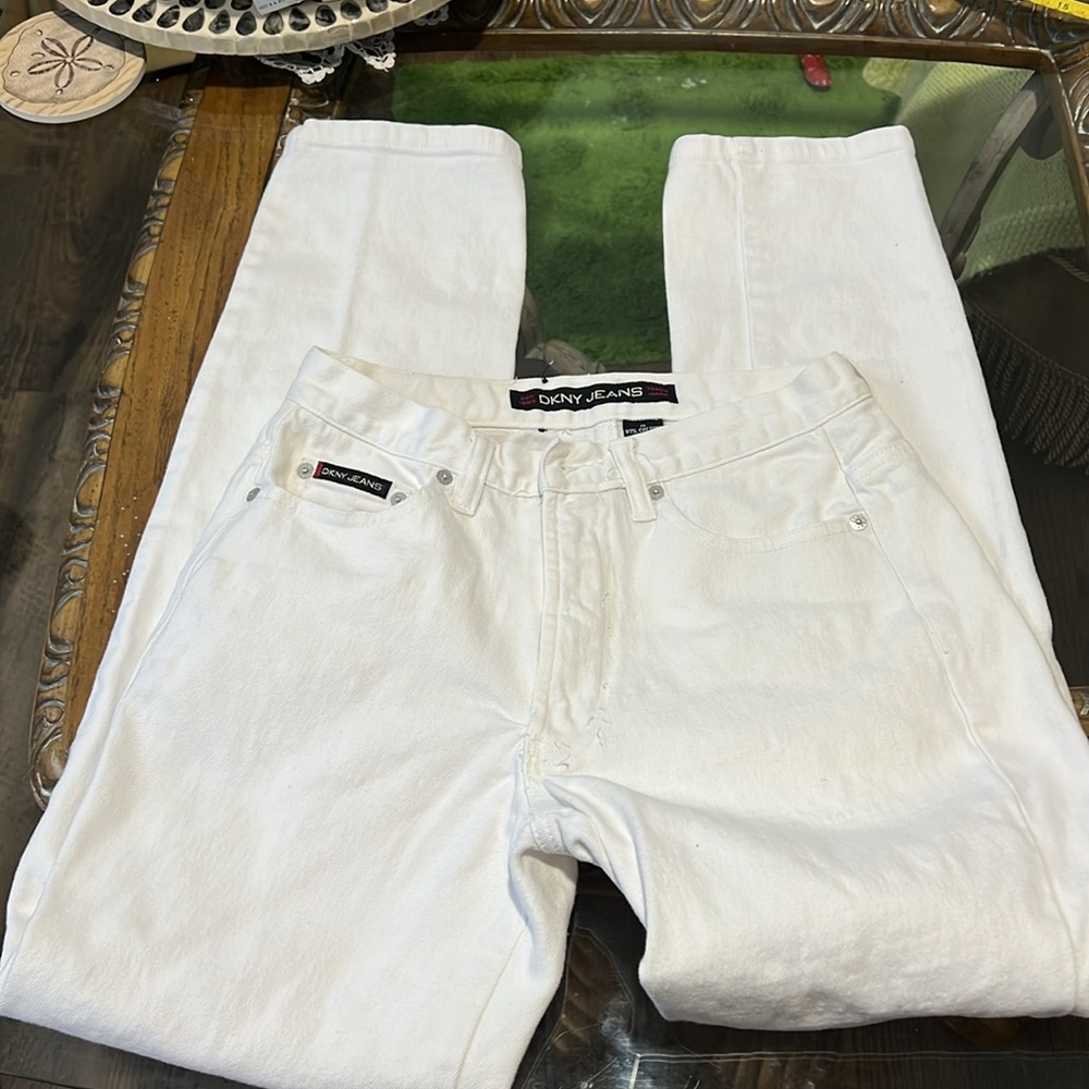 DKNY jeans white 6 - Picture 4 of 5